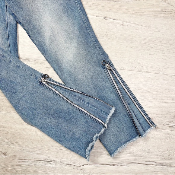 DL1961 Mara Instasculpt Straight Ankle, Marina, Zip Ankle, Size 28 - Picture 5 of 7